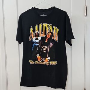 Black Aaliyah Graphic T-Shirt